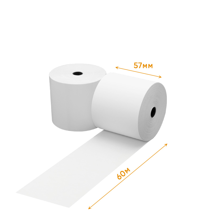 Стрічка касова Tama 57 мм x 60 м (ширина: 57 мм, довжина: 60 м)